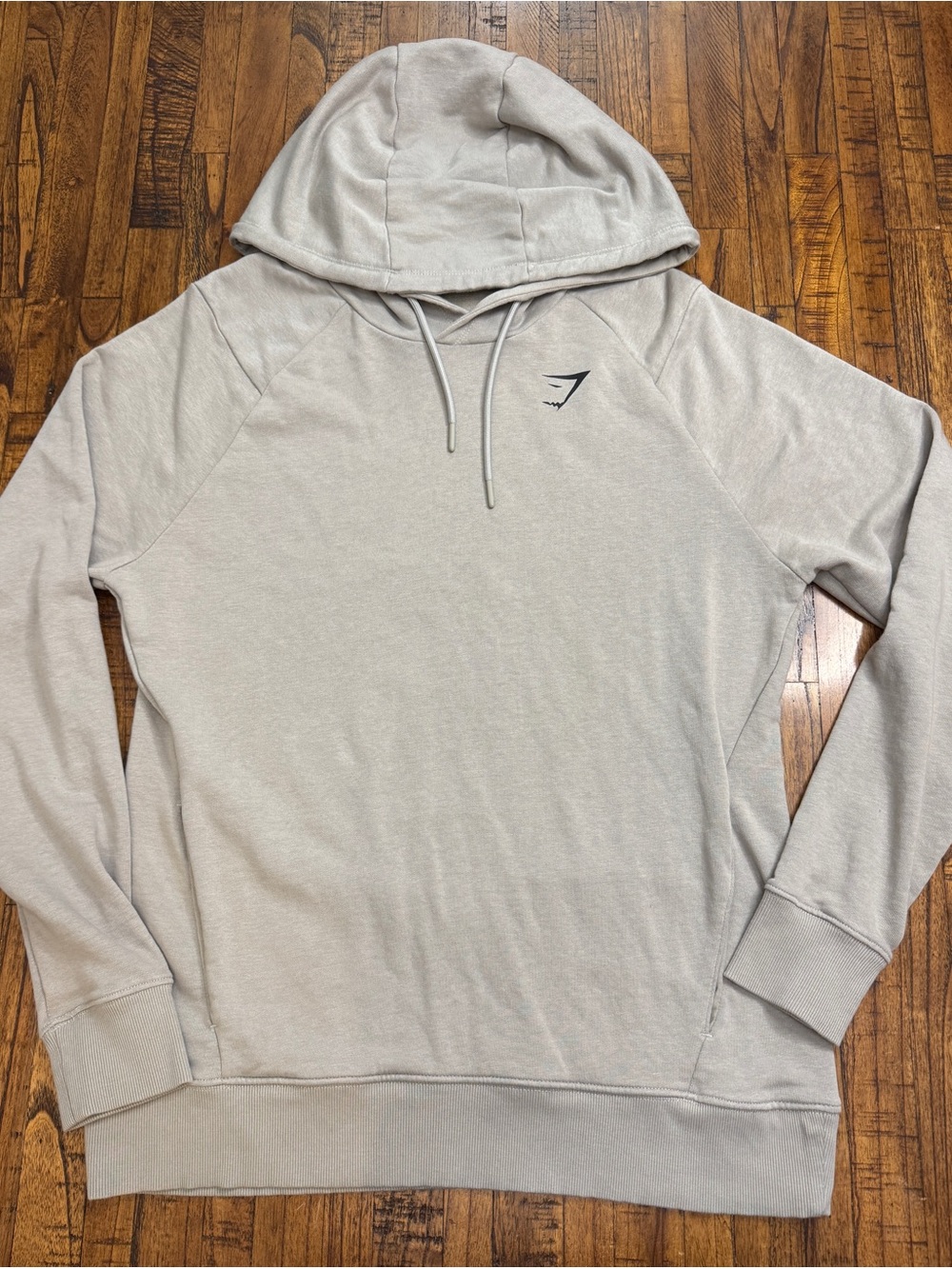 Gymshark Light Grey Pullover Hoodie